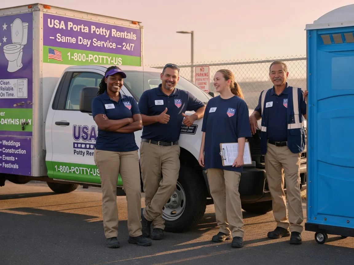 Porta Potty Rental company in Huntertown, IN